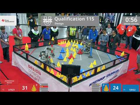 2018 VEXU Design Q115 - UTEZ1 vs TJRG2 - 61 to 43