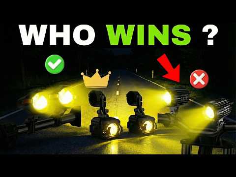✅7 Best LED Auxiliary Lights for Motorcycle [2026] 🔦 Budget Spotlights, Fog & Aux Safety on Amazon