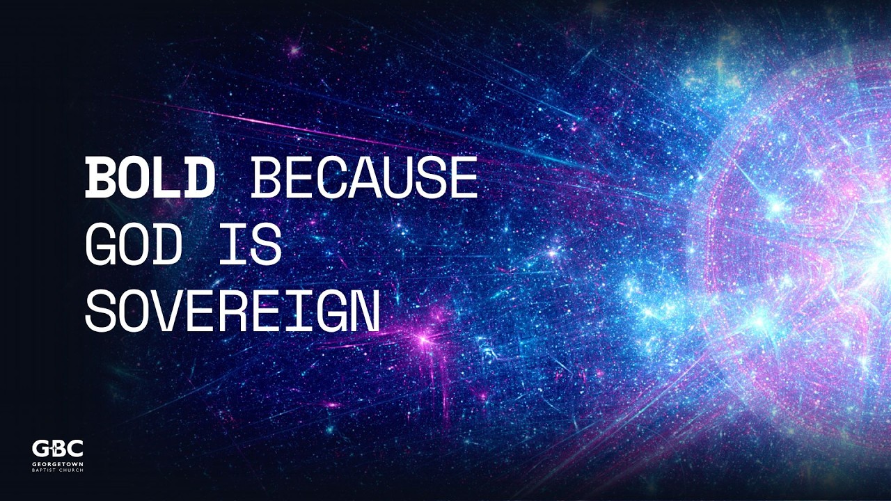 Bold Because God Is Sovereign - Dr Colin Kee | 19 Apr 2026 (Sunday)
