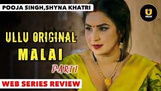 Watch Now | MALAI Part-1 | Official Series | Review | Ullu Original | Shyna Khatri | Fulloffantasy |