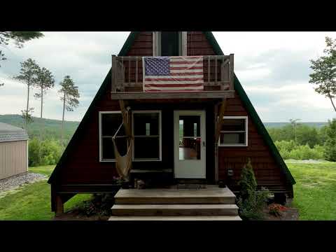 Melhor cabine Airbnb A Frame da Nova Inglaterra - Beira-mar - Aceita animais de estimação