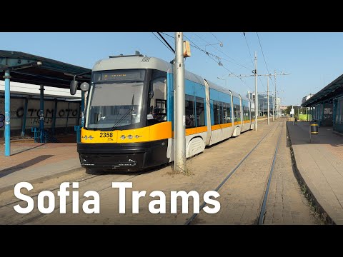 [4K] 🇧🇬 Sofia Trams Compilation