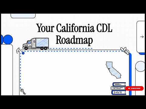 Your California CDL Roadmap 2026 | California DMV Handbook & Safety Rules