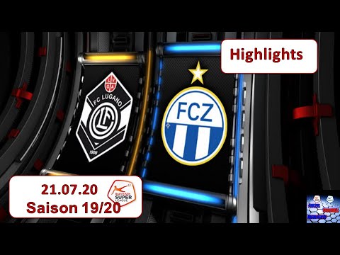 Highlights: FC Lugano vs FC Zürich (22.07.2020)