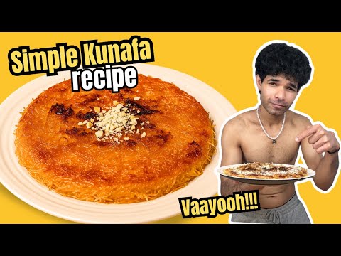 Simple kunafa recipe | Malayalam