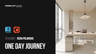 ONE DAY JOURNEY | Episode 3. OFFICE | 3Ds Max + Corona Render Tutorial for Beginners