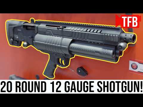 20 Rounds of 12 Gauge! Quad-Tube Bullpup Shotgun | IWA 2026