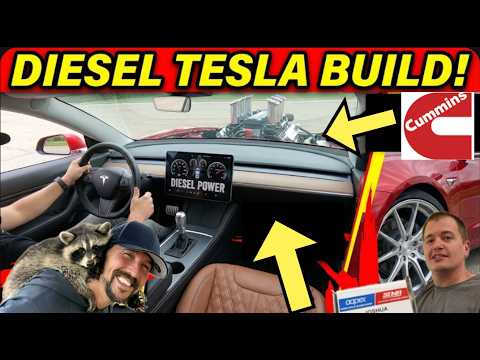 We FOUND a way to NOT DIE with a BUILT DIESEL TESLA
