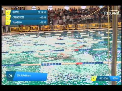 Serie 5 dei 200 Stile Libero  Assoluti Femmine Master - Campionati Regionali Masters 2014 di Veneto