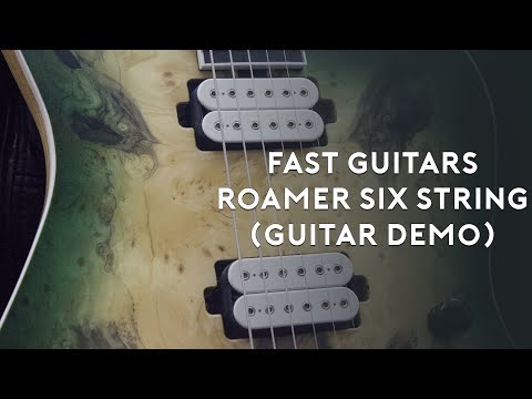New Guitar Day! Fast Guitars Roamer 6 String with DiMarzio Titan Pickups. (Guitar Demo)