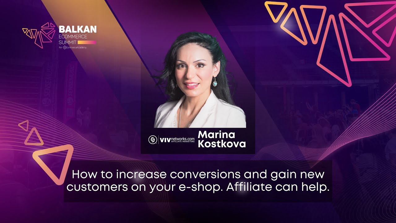 How to increase conversions & gain new customers on your e-shop. Affiliate can help-Marina Kostkova
