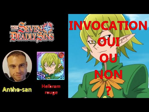 PORTAIL HELBRAM ROUGE INVOCATION OU PAS? : THE SEVEN DEADLY SINS GRAND CROSS : NANATSU NO TAIZAI 7DS