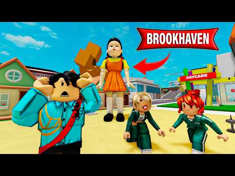 EL JUEGO DEL CALAMAR en BROOKHAVEN!! 😱 - ROBLOX