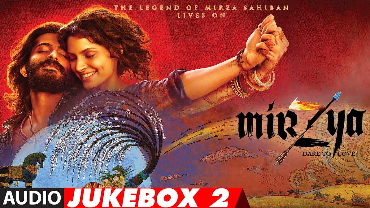 Mirzya 6 Special Poetic Tracks Lyrics  | Mirzya | Harshvardhan Kapoor, Saiyami Kher | Daler Mehndi, Gulzar (Sampooran Singh Kalra) | Ehsaan Noorani, Loy Mendonsa