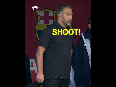 Hansi Flick VS Referee 😎