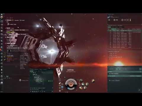 EVE Online. Экспедиция R&D Booster. Лут - фракционные патроны( стрим пришлось прервать(((