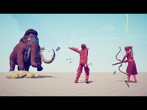 ARTEMIS & SENSEI vs EVERY UNIT - Totally Accurate Battle Simulator TABS