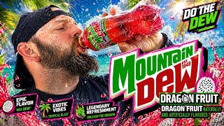     Trying Mountain Dew Dragon Fruit for the First Time!