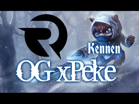 OG xPeke KENNEN vs Cassiopeia Top Lane - League of Legends Ranked Europe Patch 5.11