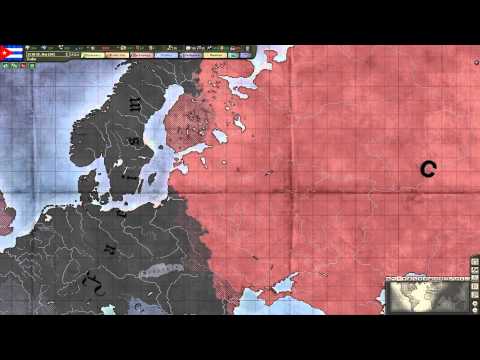 Hearts of Iron 3 Timelapse: Communism vs Fascism