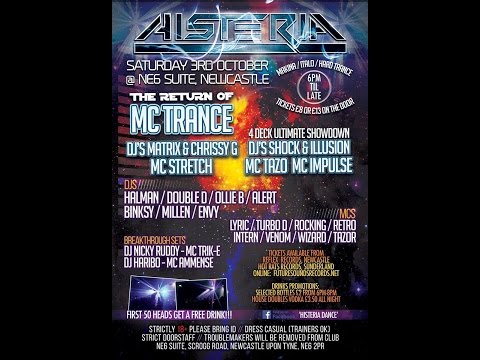 Histeria 20.09.14 - Dj's Halman & Ollie B - Mc's Tazo & Lyric