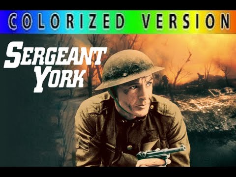 SERGEANT YORK Colorized