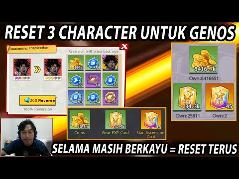 🔥🔥RESET 3 CHARACTER UNTUK GENOS BERKAYU YVMC & BANTAI TND DI ARENA - ONE PUNCH MAN:The Strongest