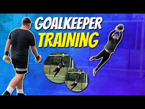 GOALKEEPER TRAINING TO IMPROVE MY DIVING