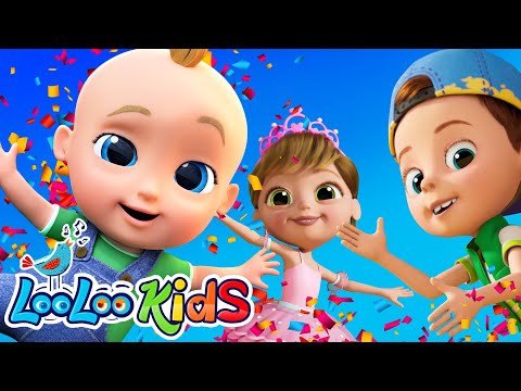 🧒Learning Songs for Toddlers - S4EP02 Dance Along Super Mix - LooLoo Kids Songs for Kids