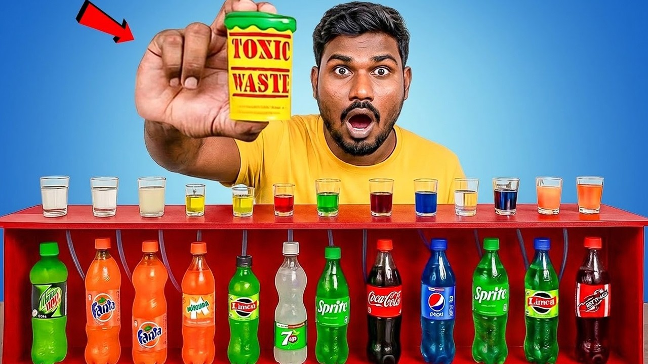 Guess The Mystery Drink Challenge | Looser Will Eat Toxic Waste🥵🤯 | Mad Brothers