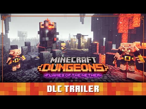 Minecraft Dungeons: Flames of the Nether – Official Launch Trailer thumbnail