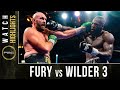 Fury Vs Wilder 3 HIGHLIGHTS October 9 2021