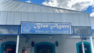 Eating at Blue Agave Mexican Restaurant in Gainesville, Florida | Huge Margarita Tower