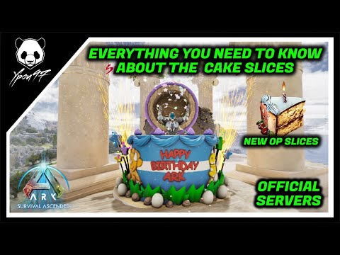 EVERYTHING You Need To KNOW About The New CAKE SLICES - Amazing New Items | ARK: Survival Ascended