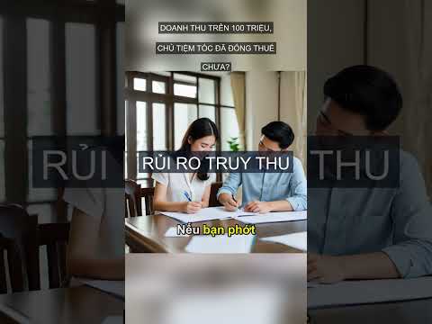 [Xem ngay] Doanh thu tren 100 trieu chu tiem toc da dong #Shorts