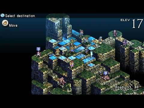 Tactics Ogre: LUCT - 201 Ch 4 (Chaos) #132 Miss 16 Heart of the Gardens 01 Tomb Below