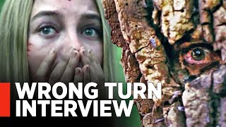 WRONG TURN (2021) - Charlotte Vega Interview [Exclusive] video
