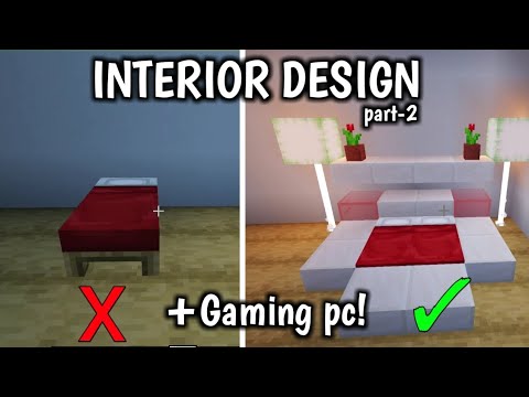 Minecraft Modern house Interior design part-2