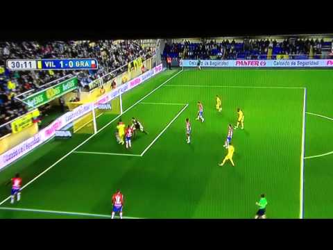 Mateo Musacchio Goal Villarreal 1 - 0 Granada 2/7/2015