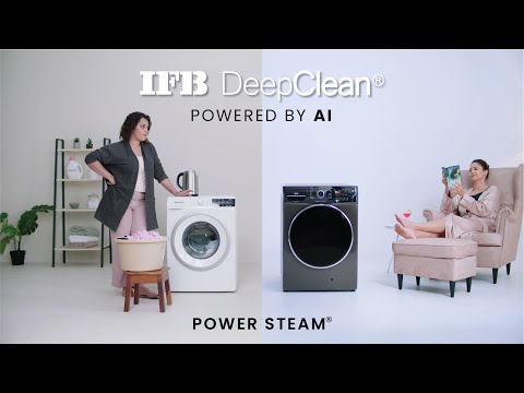 IFB DeepClean - Powered by AI | Switch to 2x Dual Steam cycle with Power Steam®