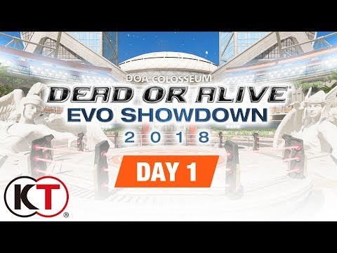 DEAD OR ALIVE EVO Showdown 2018 Day 1
