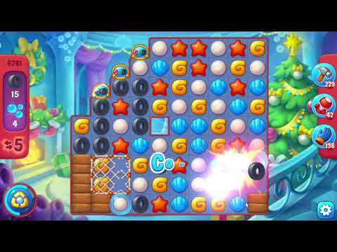 Fishdom 6281 Hard Level - 15 moves - NO BooSTERS
