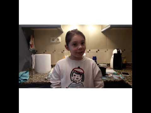 Cooking  a cake with Carmen