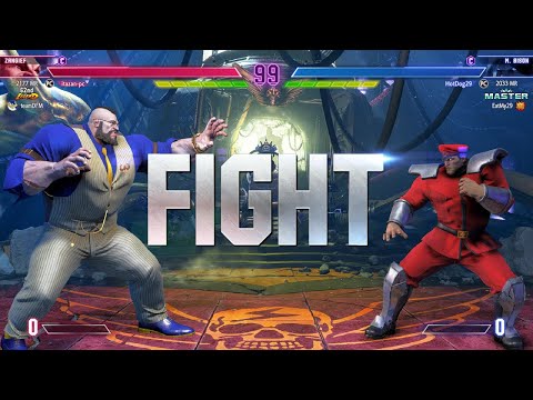 Street fighter 6 🔥 Itazan (Rank #2 Zangief) Vs HotDog29 (M.Bison) 🔥Ranked Match's!