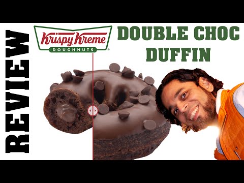 Krispy Kreme - Double Choc Duffin - Donut Review