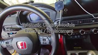 2023 Civic Type R (11th Generation) Instrument Cluster and Telematic Control Module Replacement