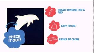 Snazaroo Face Paint Stencils - Small - Dolphin - ClownAntics.com