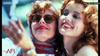 Video trailer för Geena Davis & Susan Sarandon on making THELMA & LOUISE