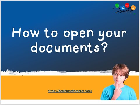 How to Access my Documents?