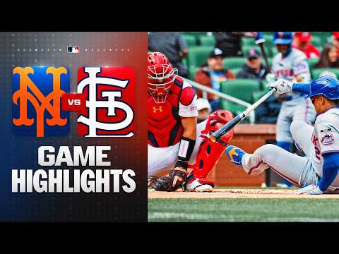 세인트루이스 VS 뉴욕메츠 MLB 하이라이트